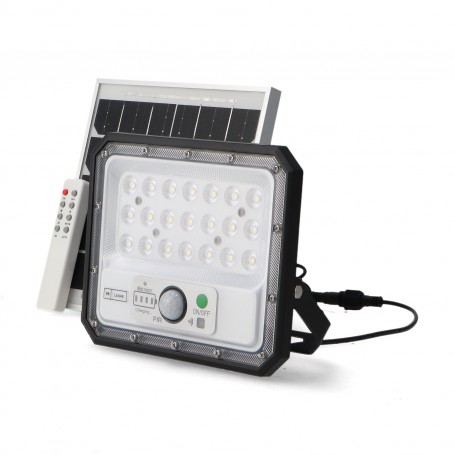 Projecteur LED solaire Aras avec capteur 50W
