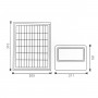 Projecteur Led Solaire Milan 100W