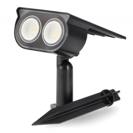 Projecteur Solaire LED sur Piquet Owl
